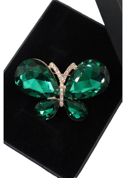 Zümrüt Kelebek Broş. Yaka Iğnesi Yeşil Zümrüt Kelebek Broş. Zümrüt Broş. Kadın Broş. Kelebek Broş. fiyatları