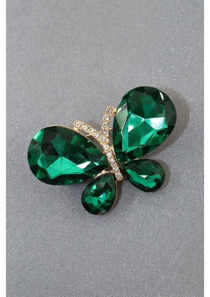 Zümrüt Kelebek Broş. Yaka Iğnesi Yeşil Zümrüt Kelebek Broş. Zümrüt Broş. Kadın Broş. Kelebek Broş. indirimleri