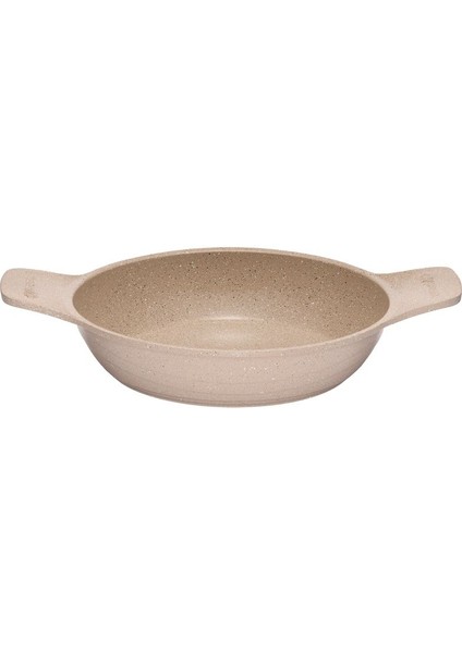 Döküm Güveç Sahan Seti, Kendinden Saplı, 3 Parça, Vizon, 18-20-22CM modelleri