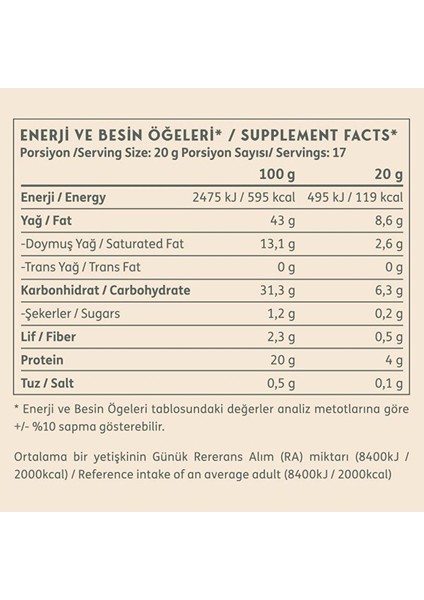 Proteinli Çikolatalı Fındık Kreması (Protein Spread) 350 gr - (2ADET)