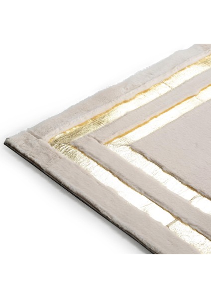 Beyaz Yumuşak Peluş Ortam Halısı, Yumuşak Tüylü Şık Salon Halısı fırsatları