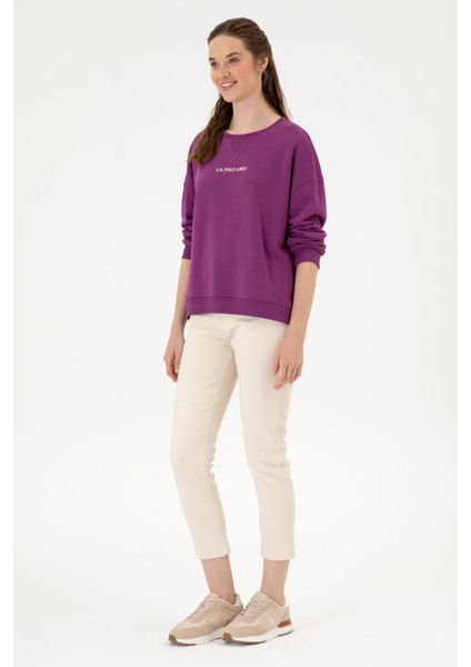 Kadın Menekşe Sweatshirt 50313562-VR037 fırsatları