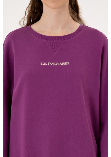 Kadın Menekşe Sweatshirt 50313562-VR037