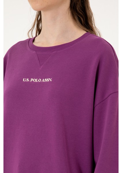 Kadın Menekşe Sweatshirt 50313562-VR037