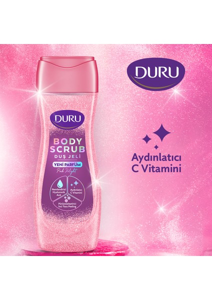 Body Scrub Pınk Delıght Duş Jeli 2X450 ml fırsatları