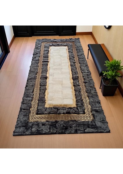 Gri Altın Toskana Halı, Modern ve Şık Tasarımlı Kaymaz Taban Halı fırsatları