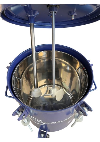 10 Lt Otomatik Karıştırıcılı Teflon Kaplı Basınçlı Boya Tankı fiyatları