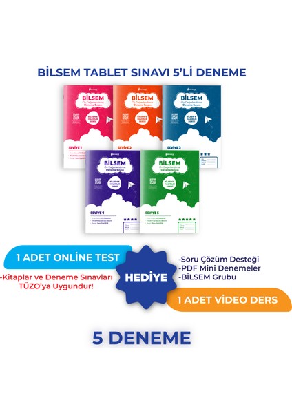 Bilsem Tablet Sınavı 5'li Deneme