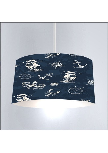 Lacivert Denizci Çocuk Avizesi, Şık ve Güvenli Aydınlatma Seçeneği fiyatları