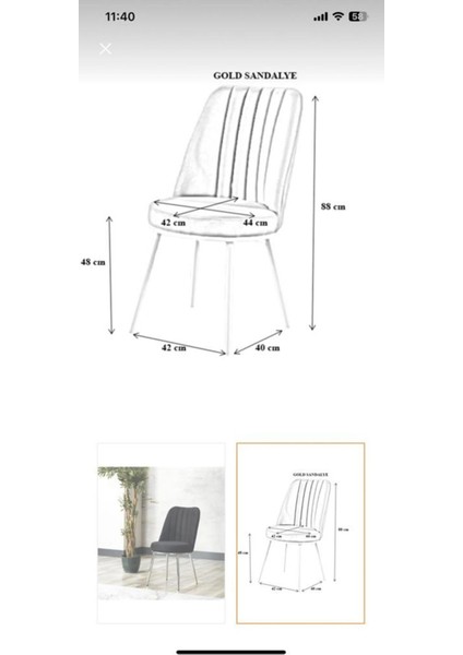 Gri Jakarli Kumaş Oval Sandalye Kılıfı, 6'lı Set, Şık ve Rahat Kullanım. fırsatları