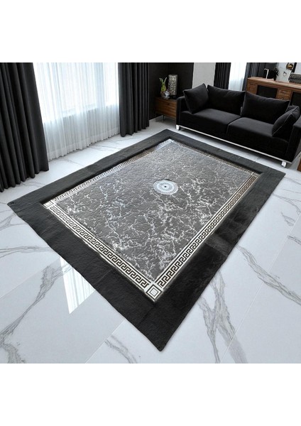 Modern Mermer Desenli Peluş Halı, Şık Ofis ve Ev Halısı indirimleri
