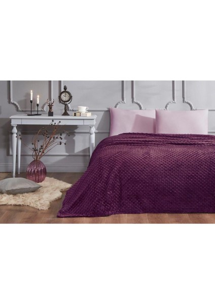 Bej Pvc Tomurcuklı Battaniye, Yumuşak ve Rahat Kullanım Için Tasarlandı