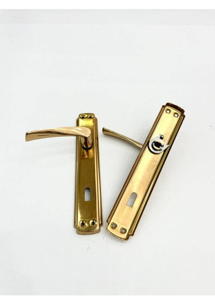 Bravo Oda Kapı Kolu - Aynalı Tam Alüminyum - 1 Takım -No : 5 modelleri