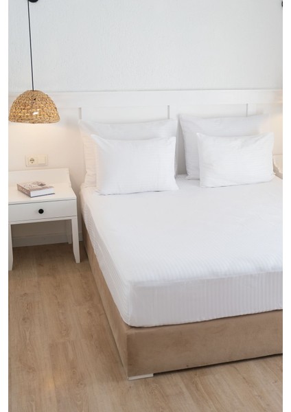 Pamuk Saten 2'li Büyük Boy Yastık Kılıfı 60X80CM, Ortopedik Uyumlu