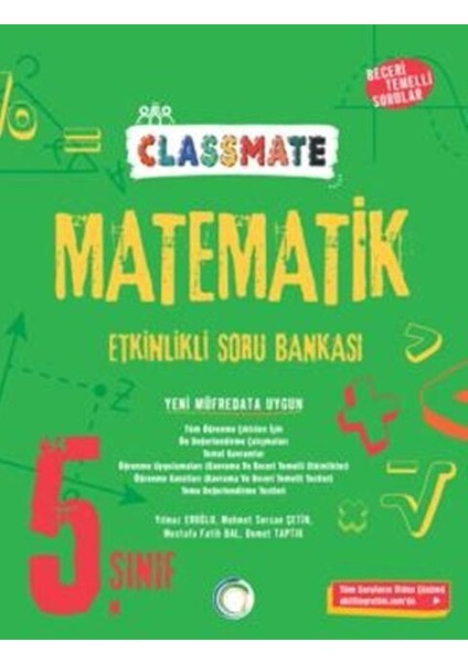 Okyanus 5. Sınıf Matematik Classmate Soru Bankası Okyanus Yayınla