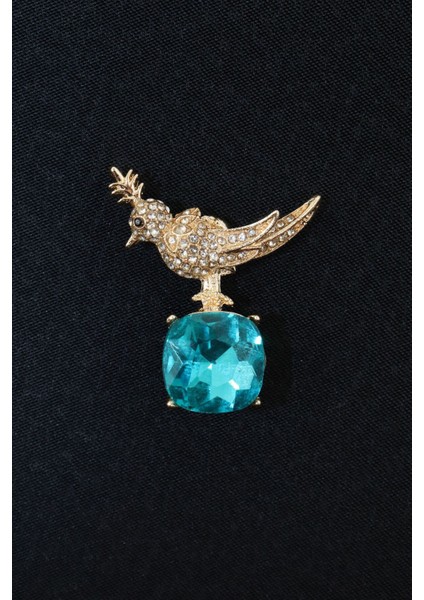 Safir Anka Kuş Broş. Yaka Iğnesi Anka Kuş Broş. Taşlı Anka Kuşu Broş. Kadın Broş. Anka Kuşu Broş. fırsatları