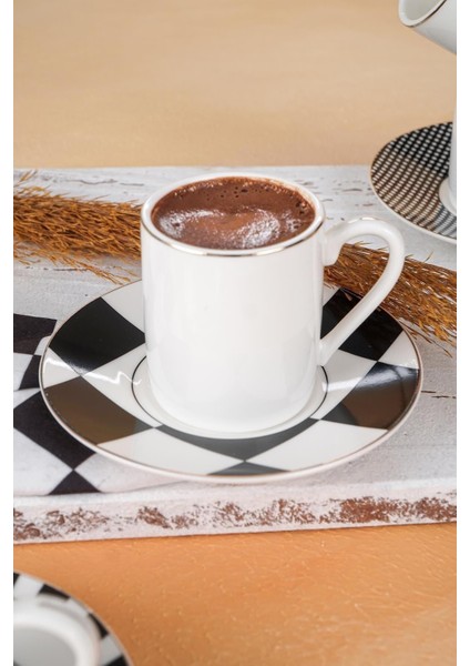 6'lı Renkli Kahve Fincan Takımı, 90 Ml, Şık ve Kullanışlı Tasarım indirimleri