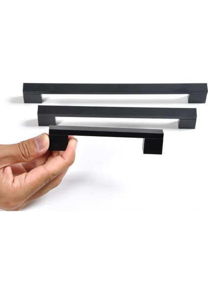 224 mm Köprü Kulp Siyah Mobilya Çekmece Vestiyer Mutfak Dolap Kulbu modelleri