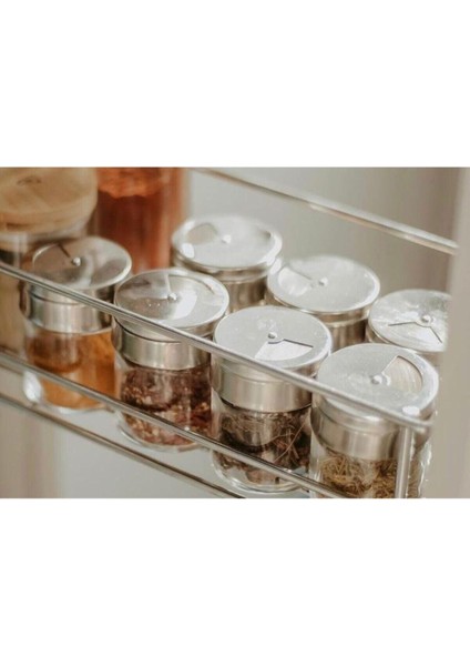 6’lı Baharatlık Seti, 110 Cc, Şık ve Kullanışlı Mutfak Aksesuarları
