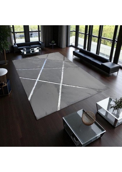 Gri Tonlarında Modern Peluş Halı, Modern Tasarımlı Salon Halısı fiyatları