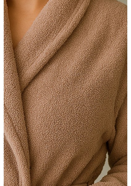 Nevin Modeli Bornoz Takımı – %100 Pamuk Bornoz ve 50X90 Yüz Havlusu fırsatları