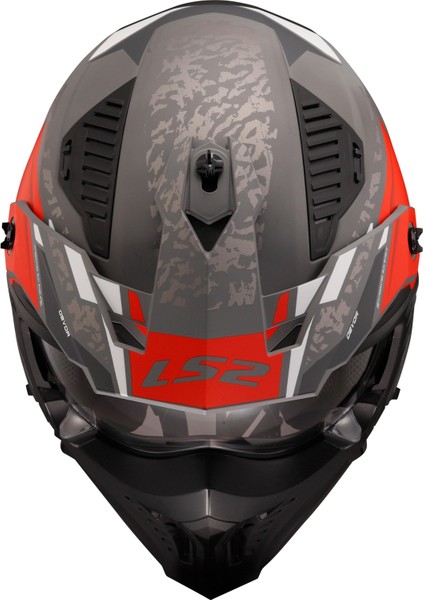 Drıfter Devor Mat Gri-Tıtanıum-Kırmızı Kask fırsatları