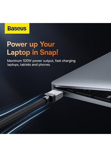 Coolplay Serisi Hızlı Şarj Kablosu Type-C To Type-C 100W, 2m, Siyah fiyatları