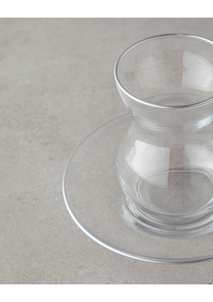 12 Parça Çay Seti 6 Kişilik 140 ml Gümüş Renk fırsatları