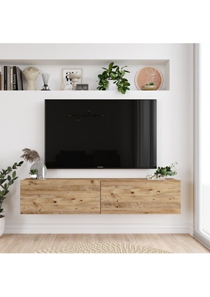 Aven Tv Ünitesi Tv Sehpası Kapaklı 140CM Çam AVE10-A fiyatları