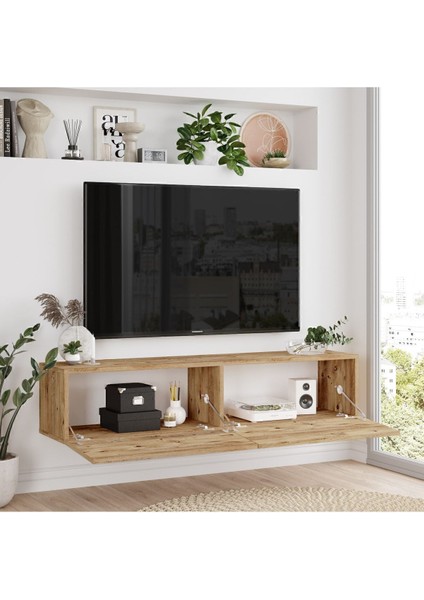 Aven Tv Ünitesi Tv Sehpası Kapaklı 140CM Çam AVE10-A fırsatları