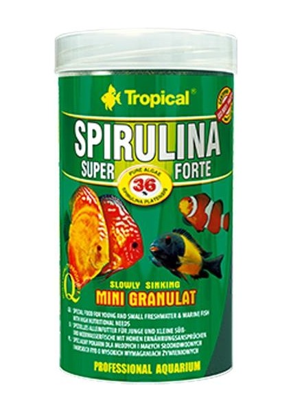 Super Spirulina Forte Mini Granulat 250GR Kovadan Bölme fiyatları