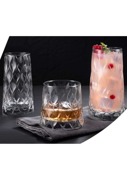 Beyaz 6'lı 345 cc Meşrubat Bardağı Seti, Şık ve Dayanıklı Tasarım indirimleri