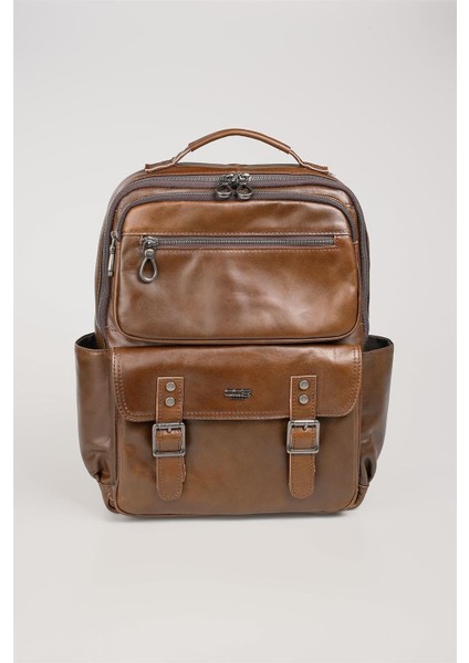 Unisex Hakiki Deri Sırt Çantası 2531624