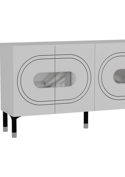 Demetct (KB150) Konsol Beyaz-Gümüş modelleri