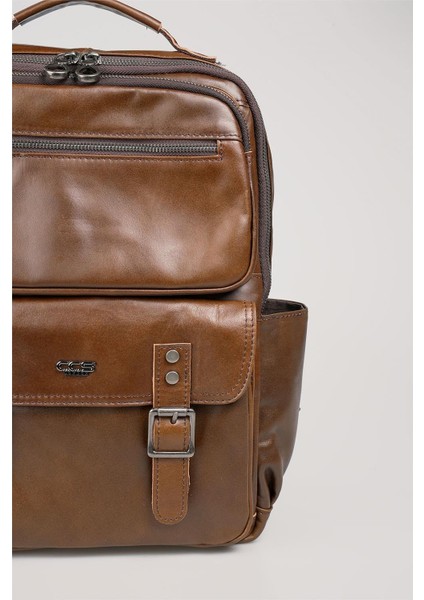 Unisex Hakiki Deri Sırt Çantası 2531624 fırsatları