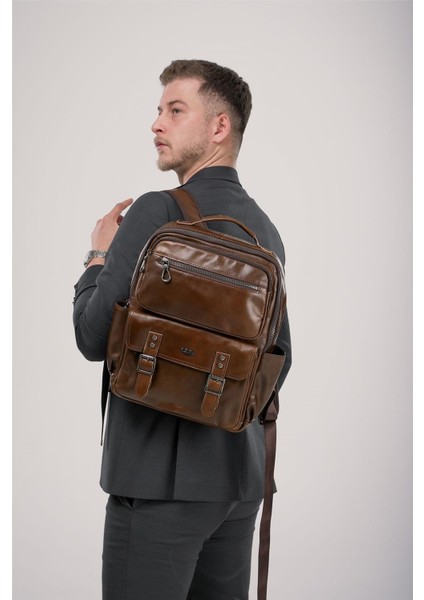 Unisex Hakiki Deri Sırt Çantası 2531624 indirimleri