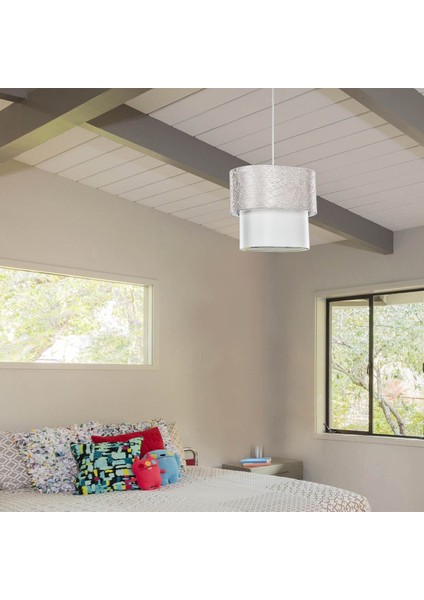 Turuncu Oval Sarkıt Aydınlatma, Modern ve Şık Tasarım