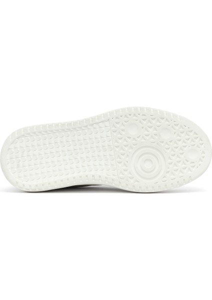 Kadın Beyaz Bağcıklı Kalın Tabanlı Deri Sneaker 25AFD510818 fırsatları