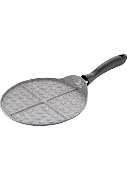26 cm Granit Waffle Tavası, Dayanıklı ve Şık Tasarım, Kullanışlı Mutfak Gereci