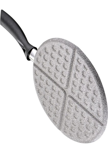 26 cm Granit Waffle Tavası, Dayanıklı ve Şık Tasarım, Kullanışlı Mutfak Gereci