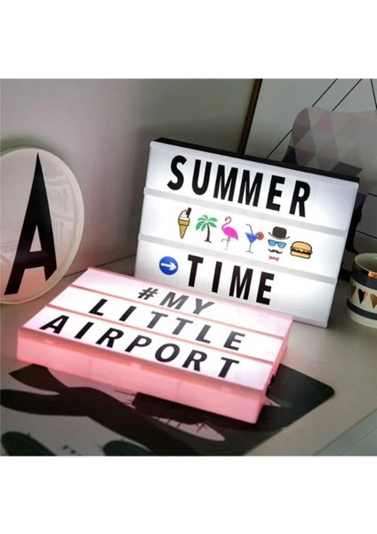 A5 Boyut Sinematik Işık Kutusu Dekorasyon ve Aydınlatma Aksesuarı