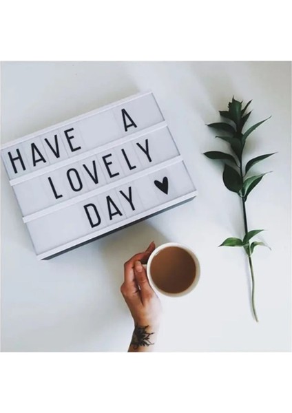 A5 Boyut Sinematik Işık Kutusu Dekorasyon ve Aydınlatma Aksesuarı