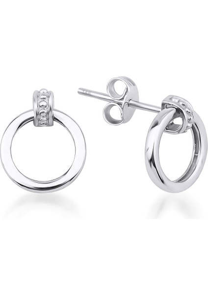 14 Ayar Altın Minimal Halka Çivi Küpe fiyatları