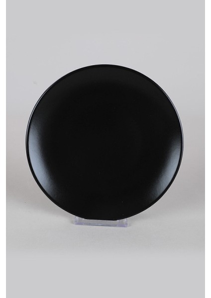 Mat Siyah 20 cm Pasta Tabağı 6'lı Set, Şık ve Kullanışlı Mutfak Gereci. fiyatları