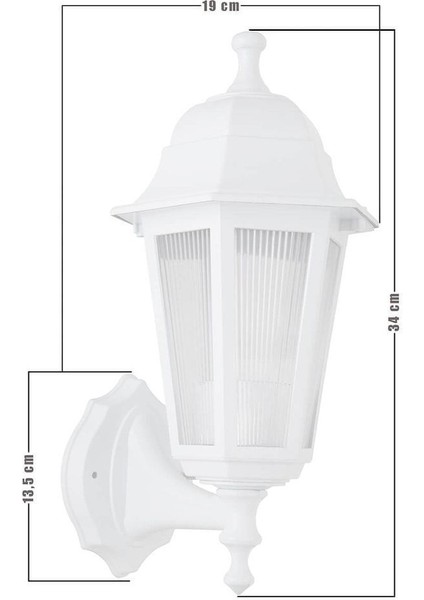 Beyaz ve Turuncu Renklerde Şık Altıgen Dekoratif Aydınlatma Ürünü fırsatları