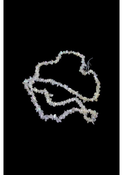 Gri Janjan Kırık Taş Boncuk (150 Adet)