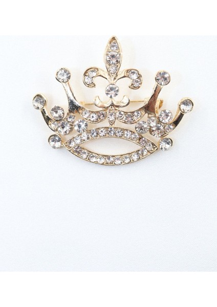 Kraliçe Tacı Broş. Taşlı Tasarım Kraliçe Taçlı Broş. Yaka Iğnesi Kraliçe Tacı Broş. Kadın Broş. Broş modelleri