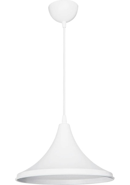 Beyaz ve Turuncu Tekli Sarkıt Lamba, Modern ve Şık Tasarım ile Aydınlatma Ürünleri modelleri