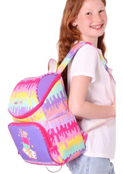 Su Geçirmez Kumaş Kız Çocuk Çok Gözlü Ortopedik Sırt Okul Çantası L5247 fiyatları