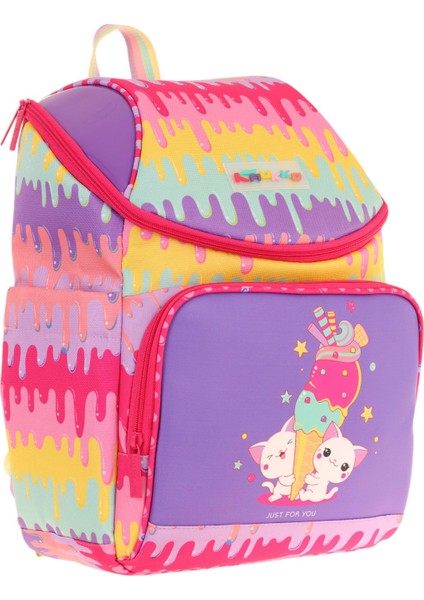 Su Geçirmez Kumaş Kız Çocuk Çok Gözlü Ortopedik Sırt Okul Çantası L5247 indirimleri